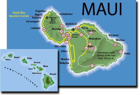 Getting to Maui - Air Service & Car Rental - Napili Bay Vacation