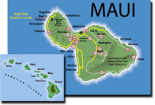 Getting to Maui - Air Service & Car Rental - Napili Bay Vacation